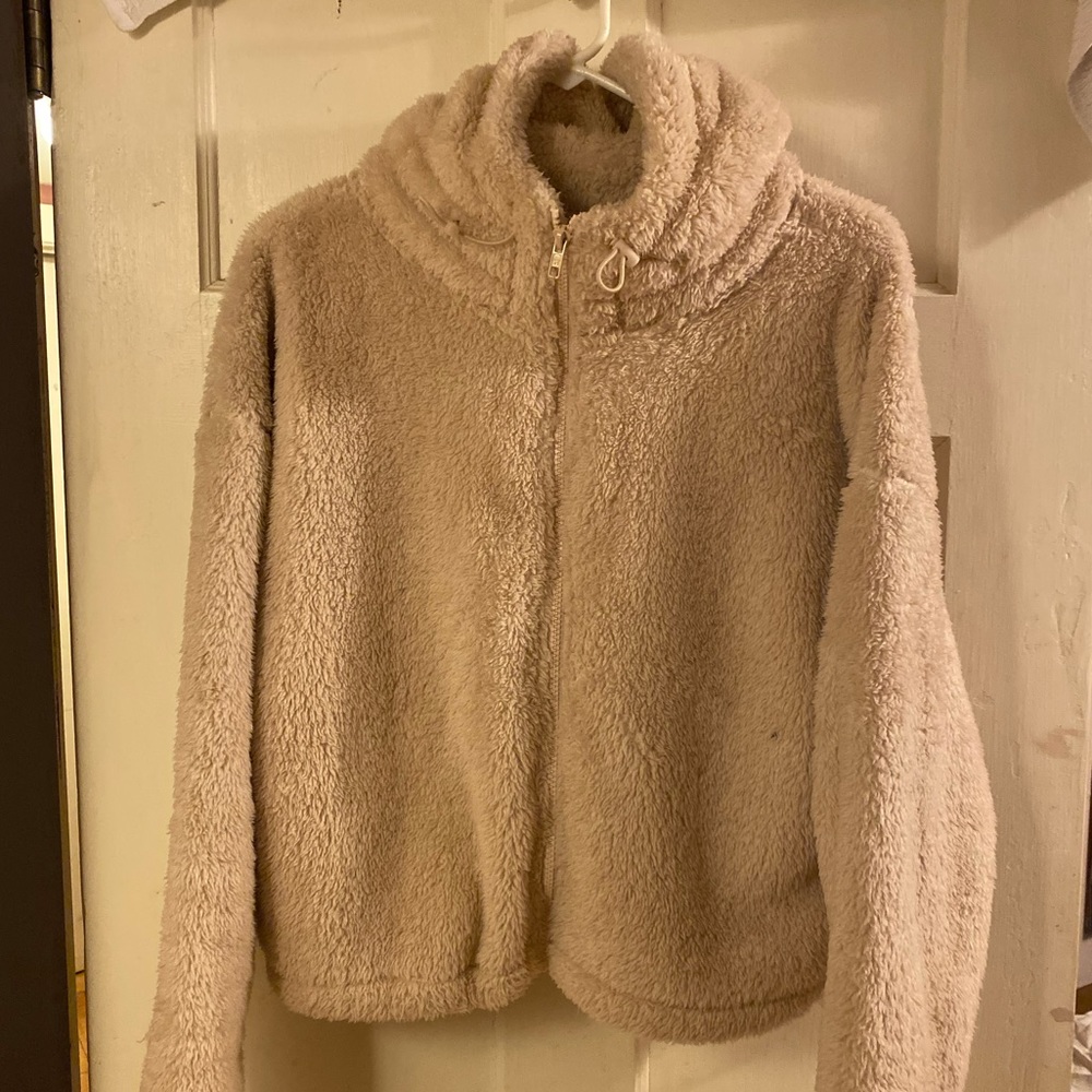 PINK Sherpa Sweater